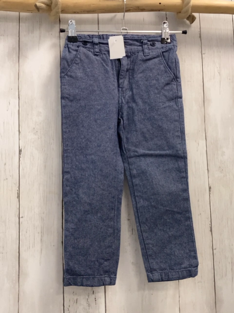   Hose  Gr. 98  blau helllgrau meliert Bund verstellbar 