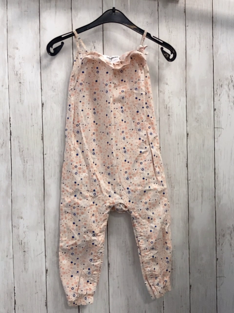   Jumpsuit  Gr. 92  weiß Blumen Rüschen