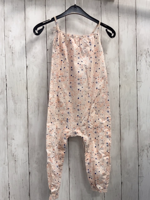   Jumpsuit  Gr. 92  weiß Blumen Rüschen