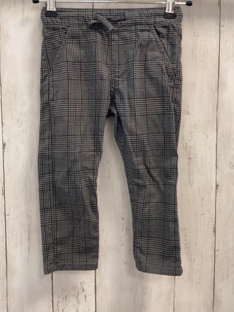 H&M  Hose  Gr. 98  grau schwarz kariert 