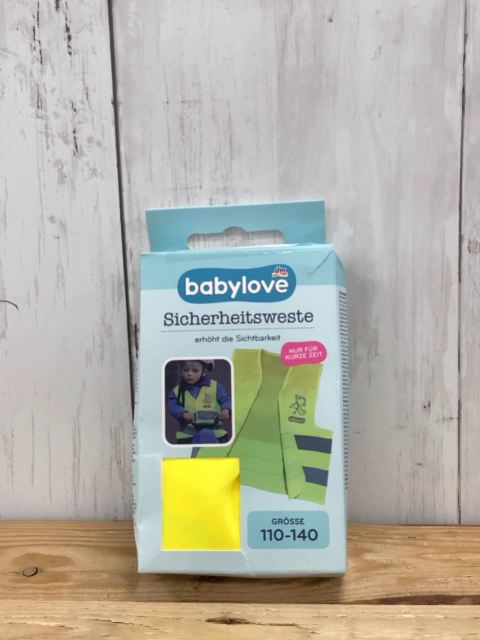 neu  Sicherheitsweste  gelb im Karton 