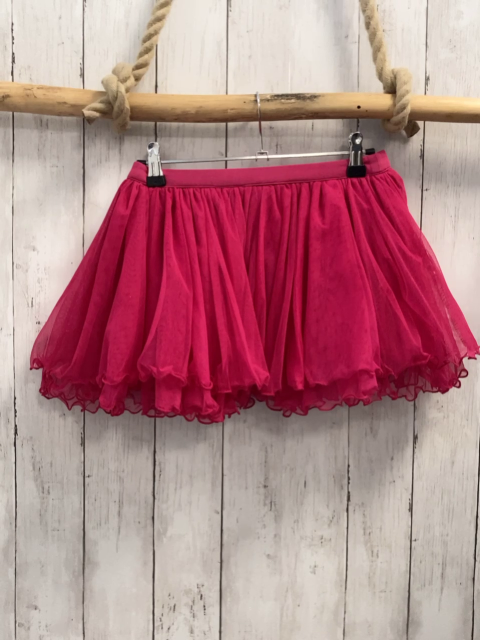 Lofft  Rock Gr. 122/128  pink Tüllrüschen 