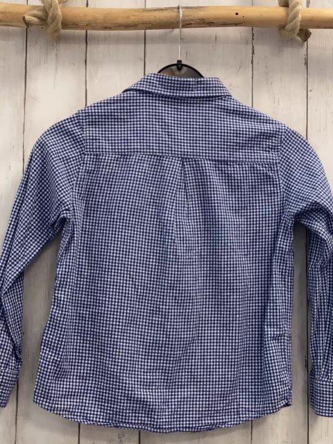   Hemd  Gr. 122/128  blau weiß kariert 