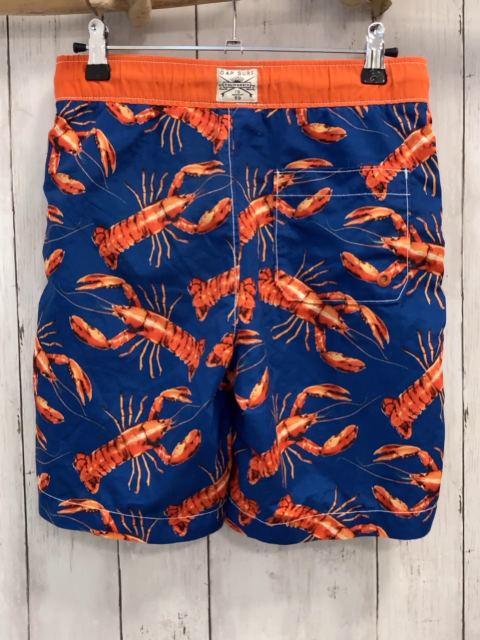GAP Badeshorts  Gr. 128  blau orange Garnelen + Bund 