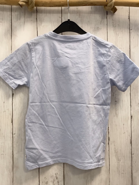Tom Tailor  T-Shirt  Gr. 116  flieder schwarzer Jeep Palmen weiße Schrift 