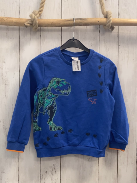 S´Oliver  Pullover  Gr. 116  blau Dino 