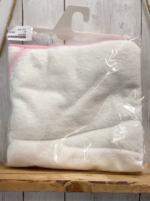 neu  Badetuch weiß rosa Borte + Schleife N 9,99 €