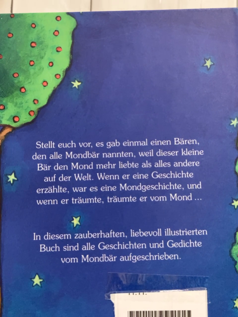  Buch Träum schön, kleiner Mondbär 