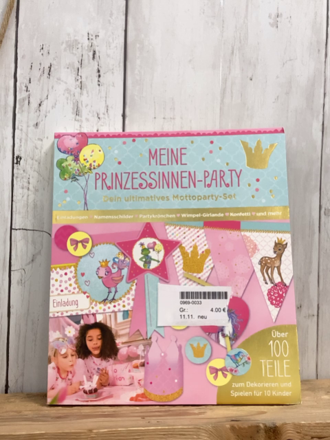 neu Kreativblock Meine Prinzessinnen-Partyy Mottoparty-Set