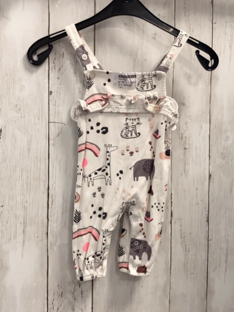 Staccato  Latzshose  Gr. 62  weiß Tiere 