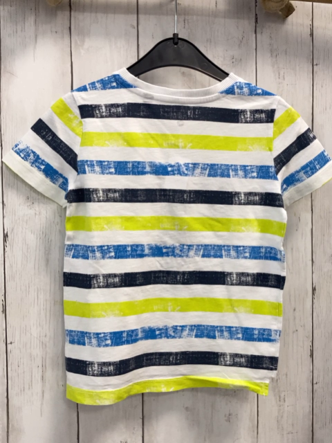 Marc O´Polo T-Shirt  Gr. 104  weiß blau hellblau hellgrüne Striefen Tiergesiht 