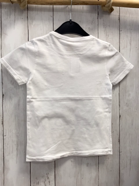 Scotch & Shrunk  T-Shirt  Gr. 110  weiß Schrift 