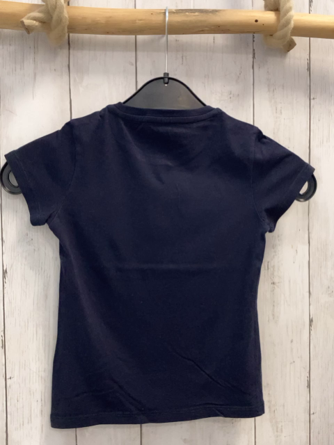 Napapijri  T-Shirt  Gr. 110  dunkelblau  Flagge weiße Schrift 