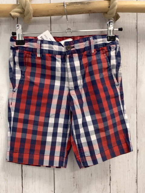 Jacadi  Shorts  Gr. 116  blau rot weiß kariert Bund verstellbar