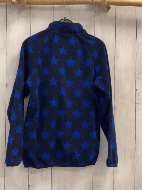 Racoon Fleecejacke  Gr. 128  dunkelblau hellblaue Sterne 