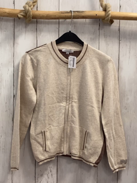 Bellybutton  Strickjacke  Gr. 122  beige braun 