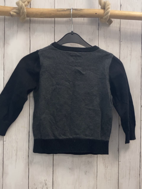   Pullover  Gr. 104  grau schwarz Strick Star Wars 