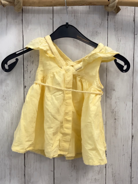 Tape à l´ oiel  Kleid  Gr. 68  gelb Rüschen 