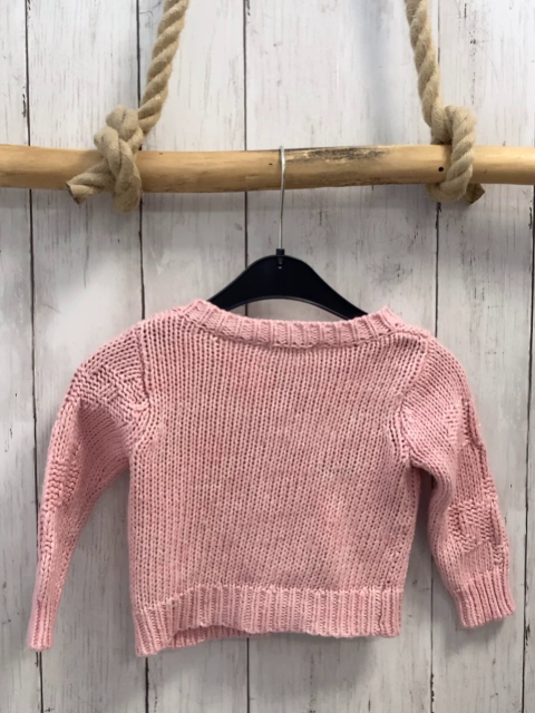 Bass  Strickjacke  Gr. 74  rosa 