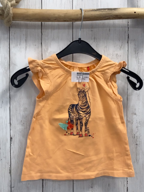 S´ Oiver  T-Shirt  Gr. 92  orange Zebra 