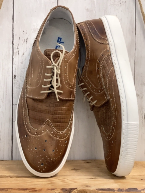 Drudd  Schuhe  Gr. 43  braun weiße Sohle 
