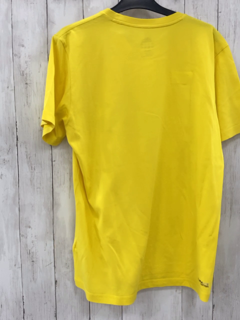 Adidas  T-Shirt M  gelb graue Schrift 