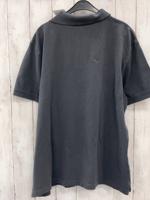 S´Oliver  XL Poloshirt  grau orange Schrift 