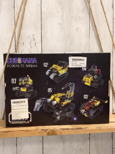 Cubimana  Kreativspielzeug  5 in 1 No FC 9015 Technik Roboter 
