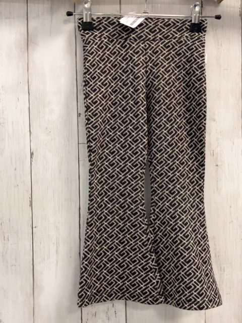 Vingino  Jeggings  Gr. 98  schwarz braun beige gemustert unten ausgestelle 