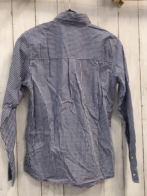 Benetton  Hemd  Gr. 158  blau weiß kariert 