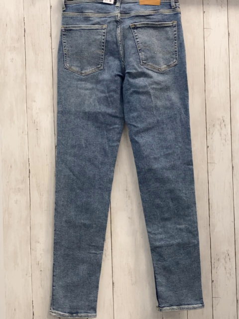 Jack & Jones  Hose  Gr. 176  blau Jeans Bund verstellbar 