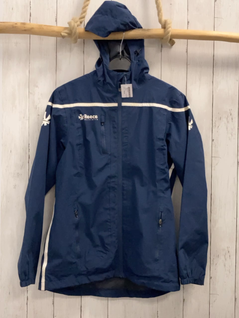 Reece  Jacke Gr. S blau weiße Streifen + Schrift 