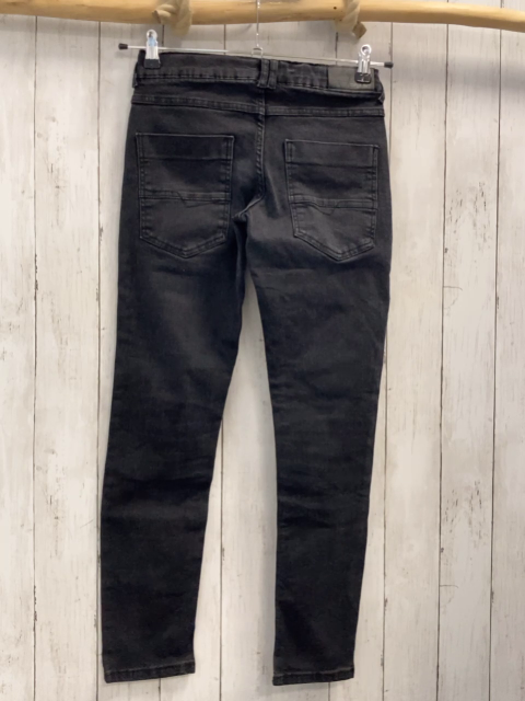 Esprit  Hose  Gr. 158  dunkelgrau Jeans Bund verstellbar 