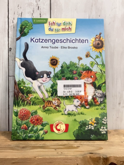 Ich für dch ... Buch Gr. Lesestufe 2   Katzengeschichten