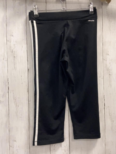 Adidas  Sporcaprileggings  Gr. 152  schwarz weiße Seitenstreifen 