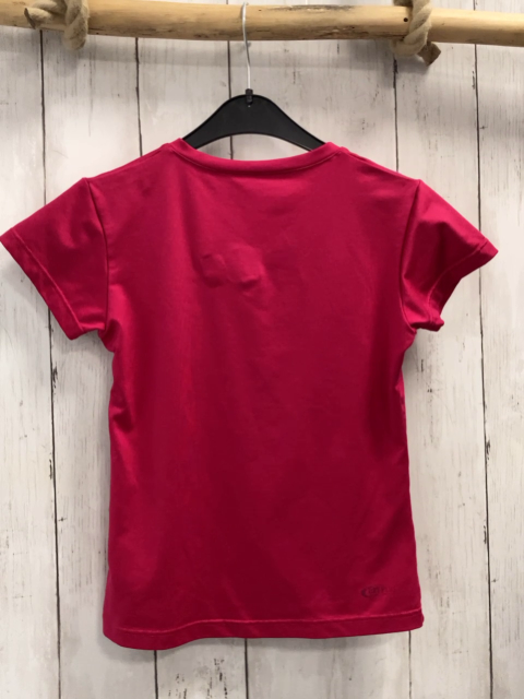 Energetics  Sportshirt  Gr. 122  pink weiße Schrft 