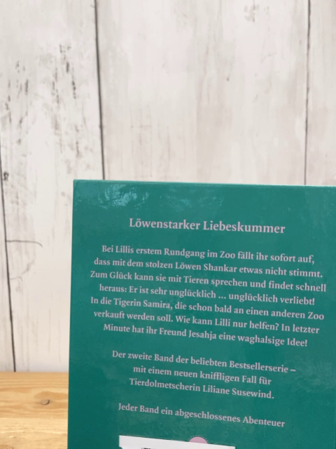 Liliane Susewind  Buch Tiger küssen keine Löwen
