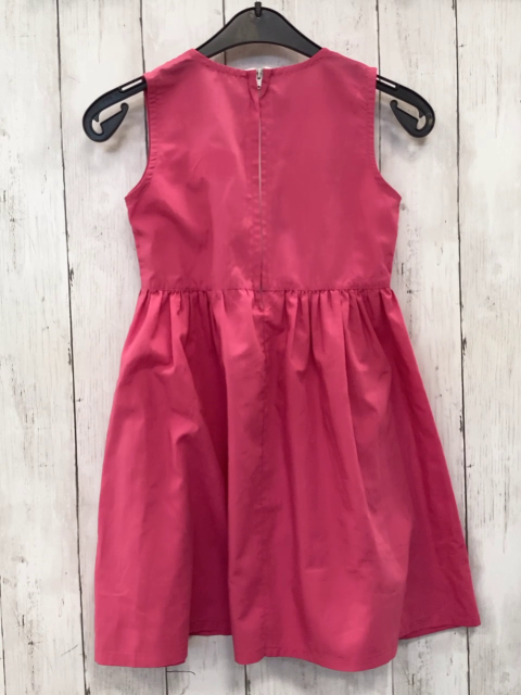  Kleid  Gr. 116  pink Kirschen 
