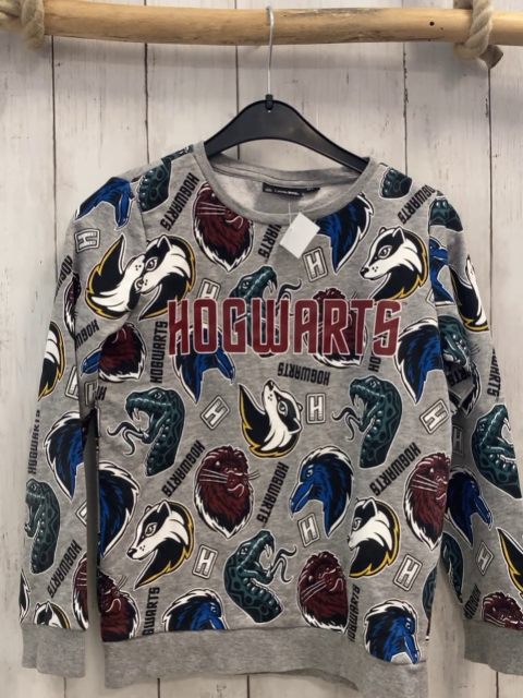 Harry Potter Pullover Gr. 134  grau Harry Potter Motive