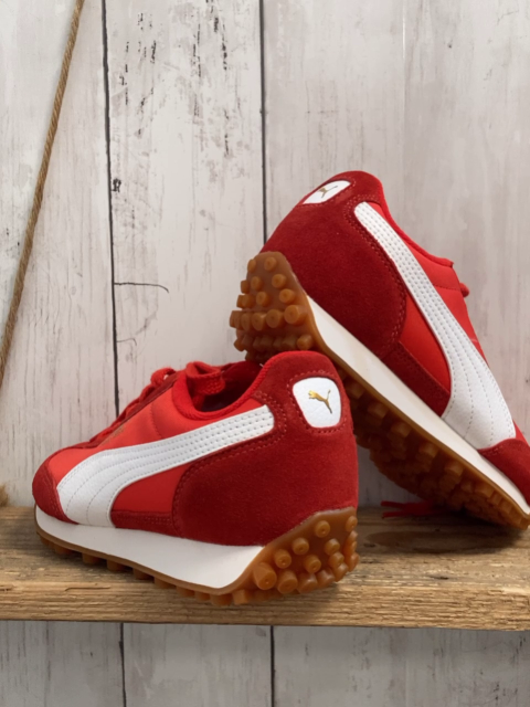 neu Puma  Schuhe  Gr. 33  rot dunkelrot weiß 