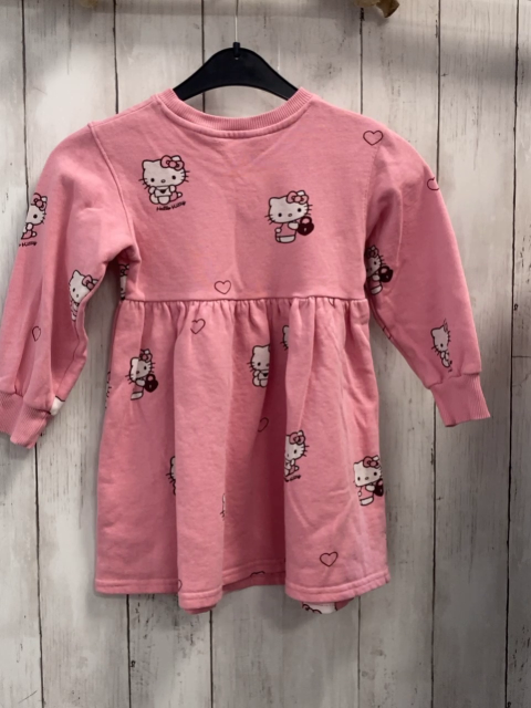 H&M  Kleid  Gr. 98  rosa Hello Kitty 