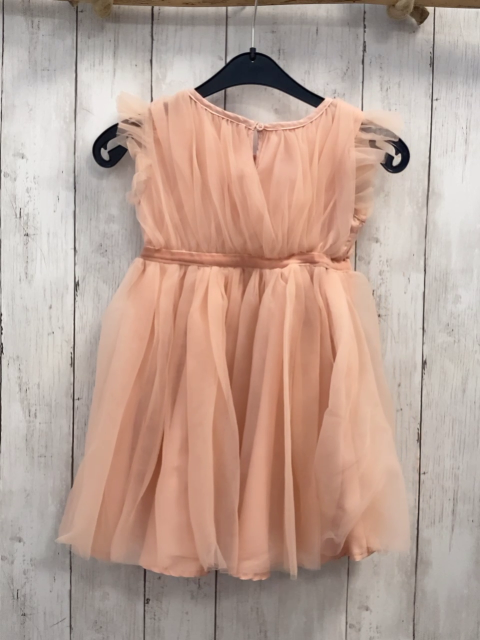 Name it  Kleid  Gr. 110  lachs Tüllüberkleid 
