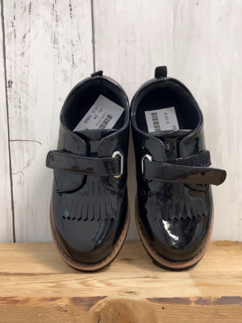 H&M  Schuhe  Gr. 24  schwarz Lack 