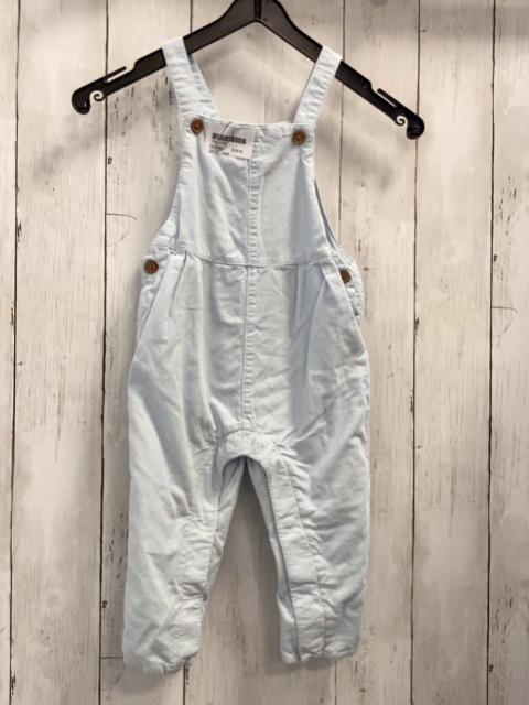 next Latzhose Gr. 86  hellblau Kord