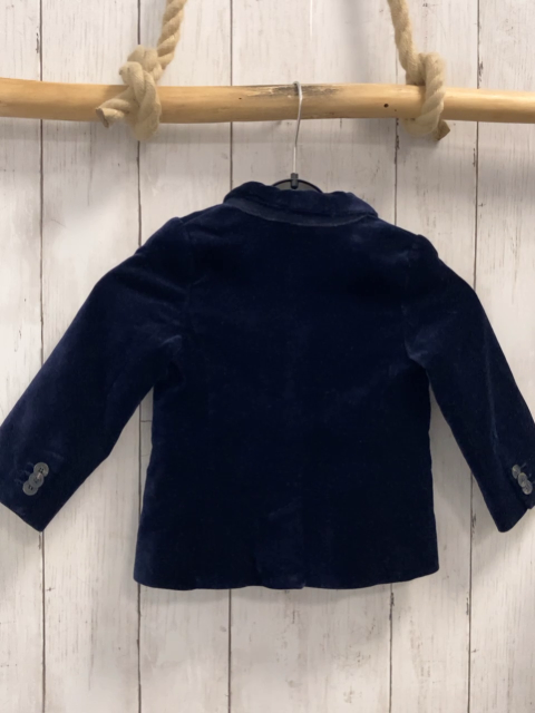 zara Sakko Gr. 92  blau Samt