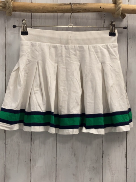 Ralph Lauren  Rock  Gr. 152  weiß + grün blauer Streifensaum 