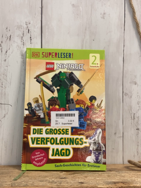 Superleser  Buch Ninjago: Die große Verfolgungsjagd 