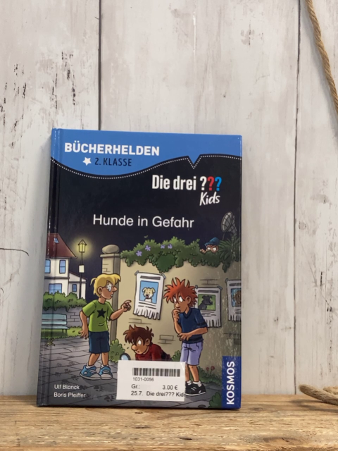 Die drei??? Kids  Buch Hunde in Gefahr 