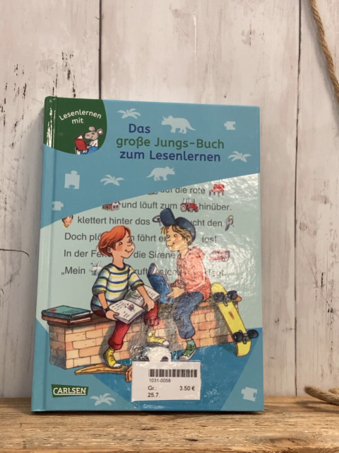   Buch Das große Jungs-Buch zum Lesenlernen 