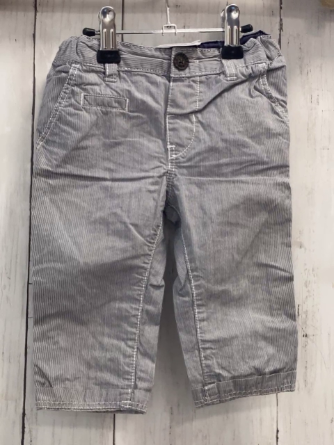 H&M Hose  Gr. 68  grau weiße Streifen Bund verstellbar 